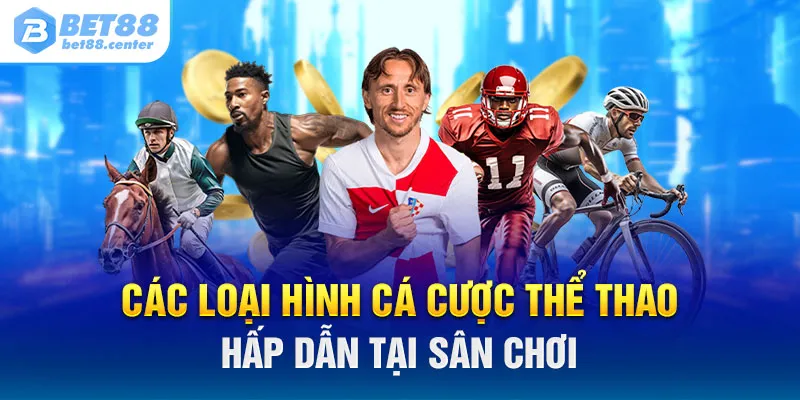 Các loại hình cá cược thể thao hấp dẫn tại sân chơi