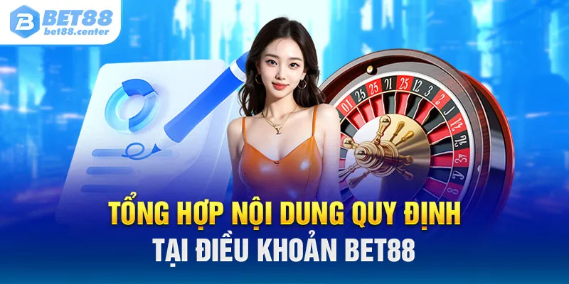 Tổng hợp nội dung quy định tại điều khoản Bet88